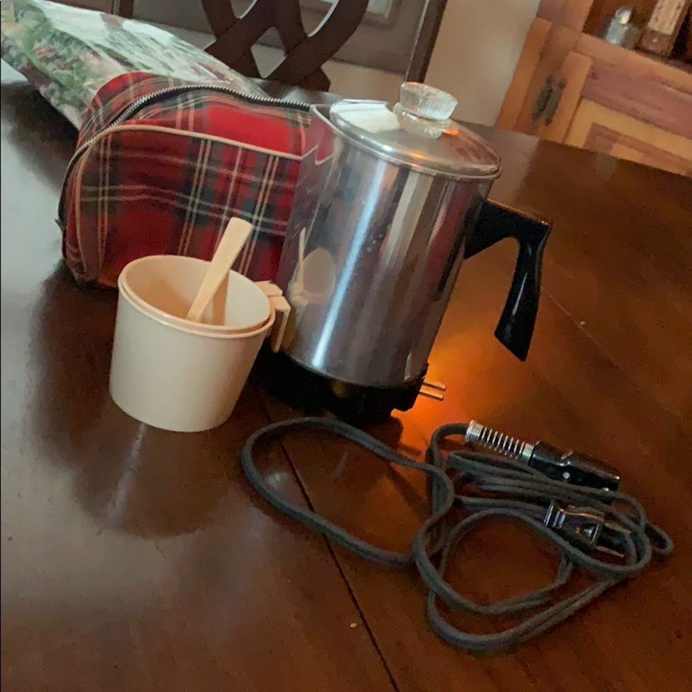 Vintage electric percolator